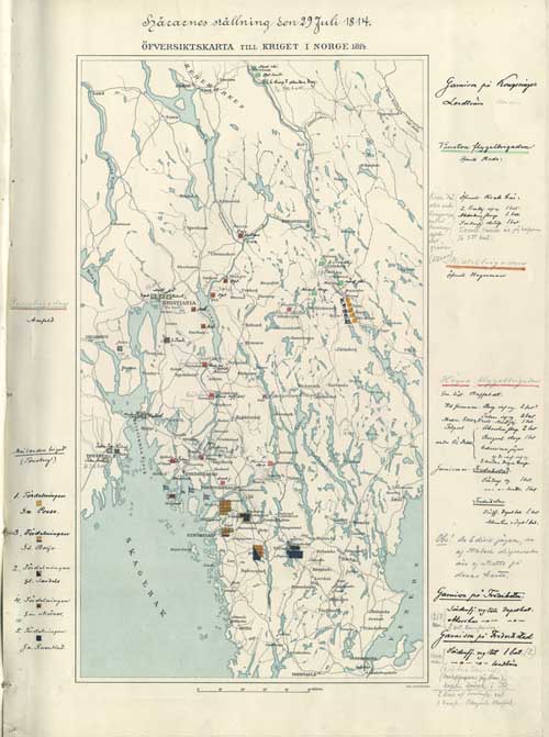 Fälttåget Mot Norge 1814 I Krigsarkivets Samlingar - Sök Månadens ...